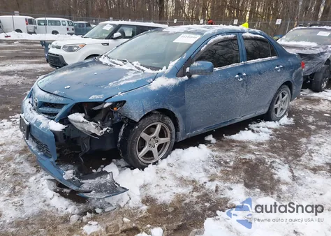 2013 Toyota Corolla L z USA, uszkodzony, nr VIN 5YFBU4EE4DP086952